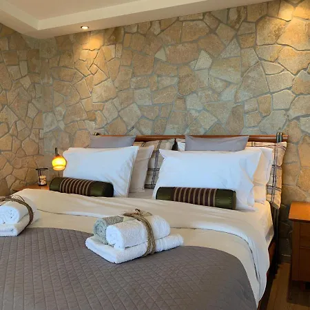Lägenhet Doormat# Wait 'n Sea, Jacuzzi, Luxury Stone House Epanomi