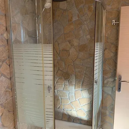 Doormat# Wait 'n Sea, Jacuzzi, Luxury Stone House Lägenhet Epanomi