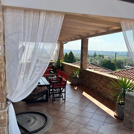 Doormat# Wait 'n Sea, Jacuzzi, Luxury Stone House Epanomi